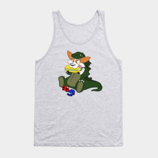 Corgzilla Tank Top